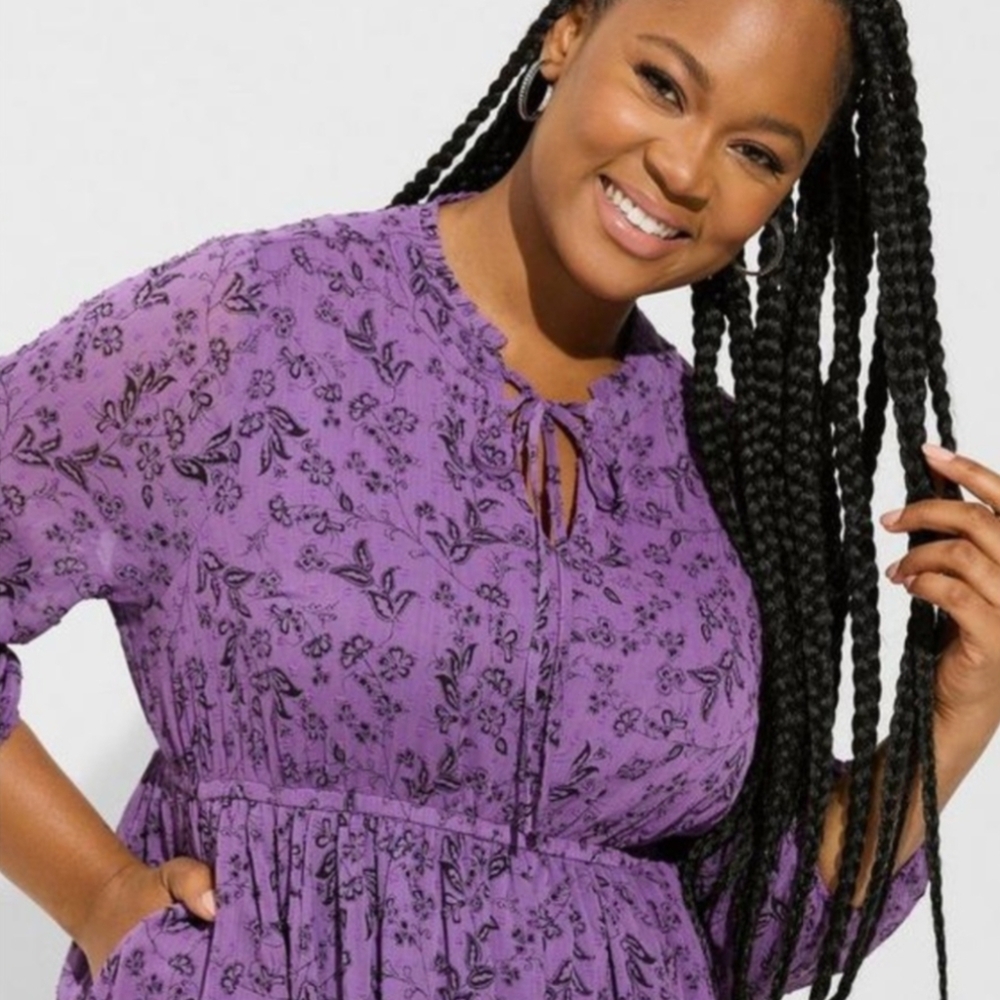 Torrid Purple Dress